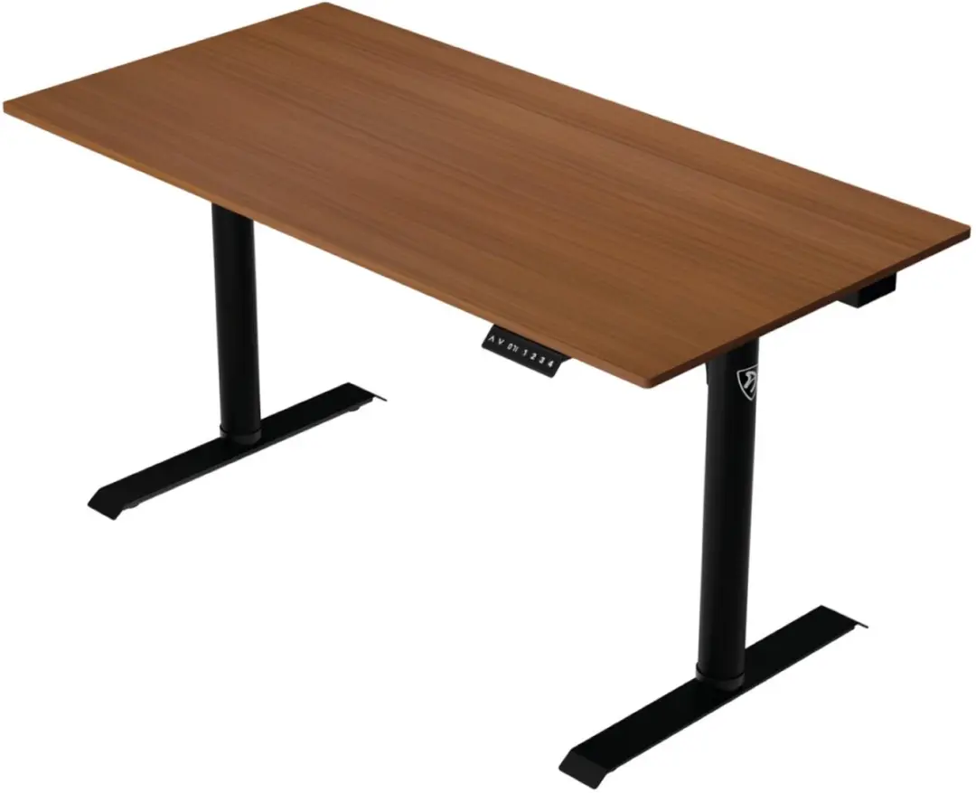 Arozzi Arena Nordico Elektrisch Bureau 140cm - Notenhout