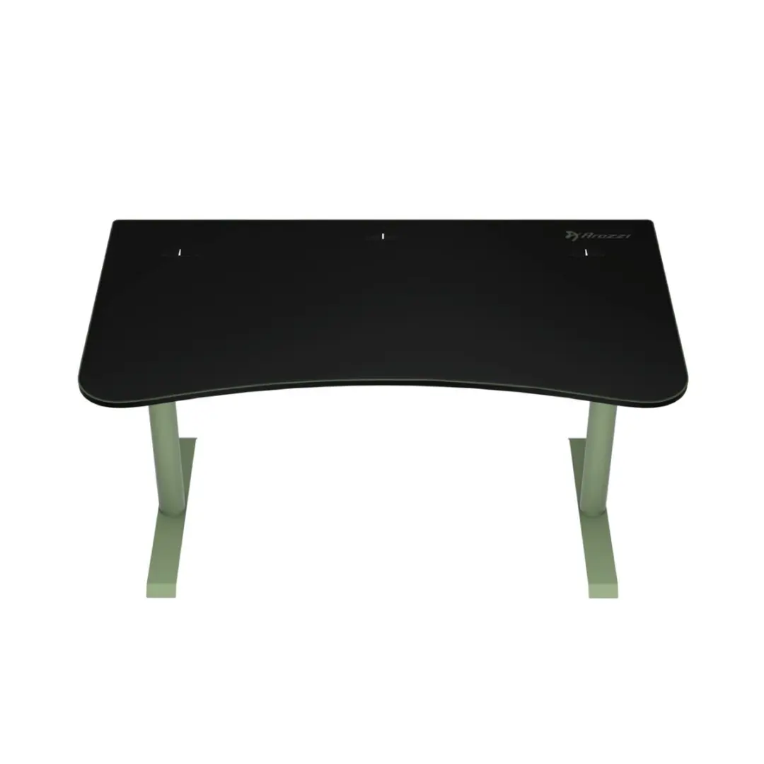 Arozzi Arena Medium Gaming Bureau - Muismat 140cm Bosgroen