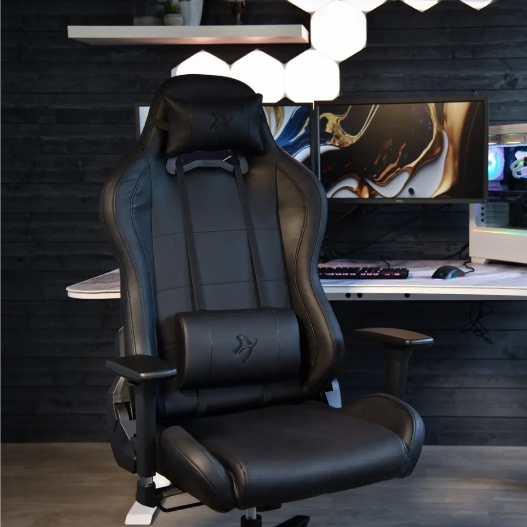 Arozzi Torretta Gamingstoel TORRETTA-SPU-PBK - Zwart