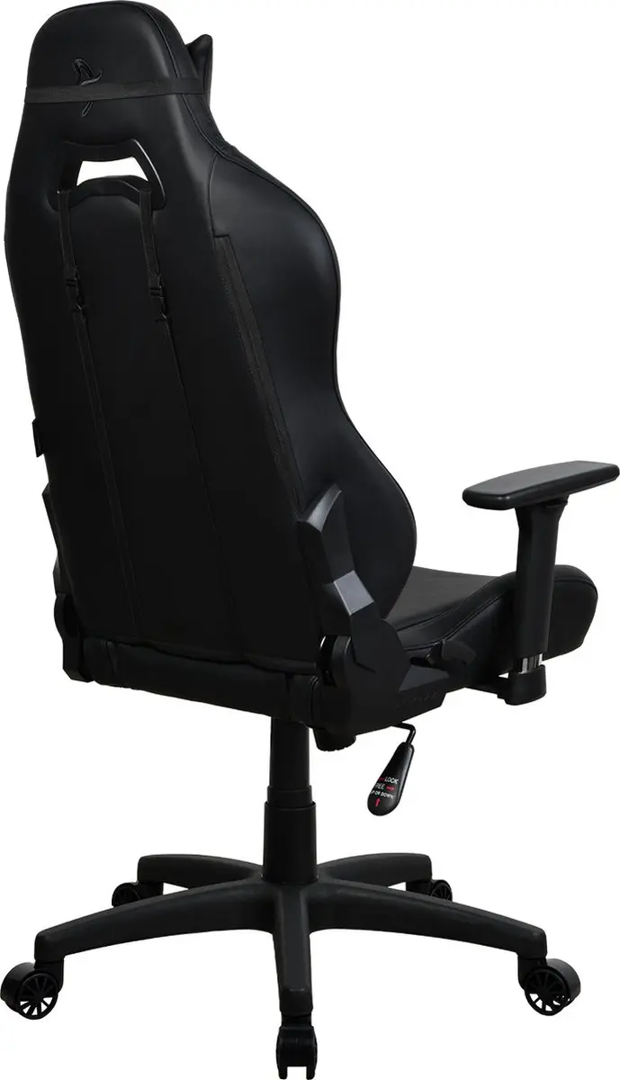 Arozzi Torretta Gamingstoel TORRETTA-SPU-PBK - Zwart