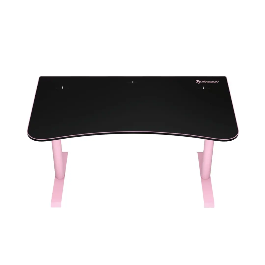 Arozzi Arena Medium Gaming Bureau - Muismat 140cm Roze