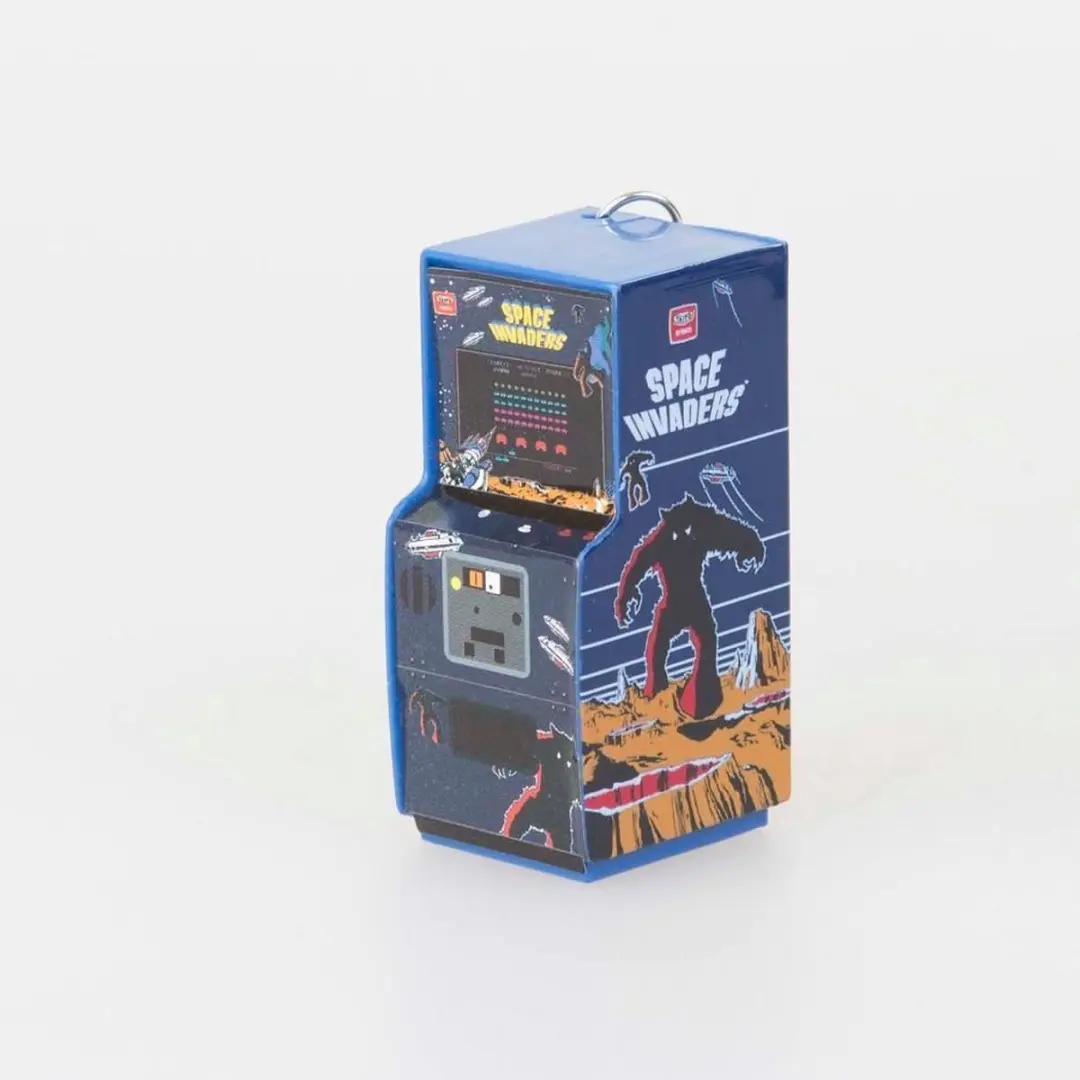 Paladone Space Invaders Arcade Sleutelhanger - Bonte kleuren