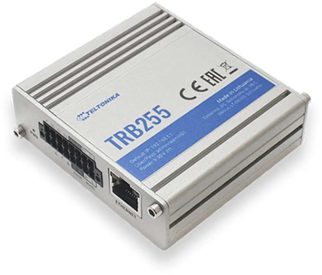 Teltonika TRB255 Gateway - 4G - RS-232/RS-485 - 100Mb LAN