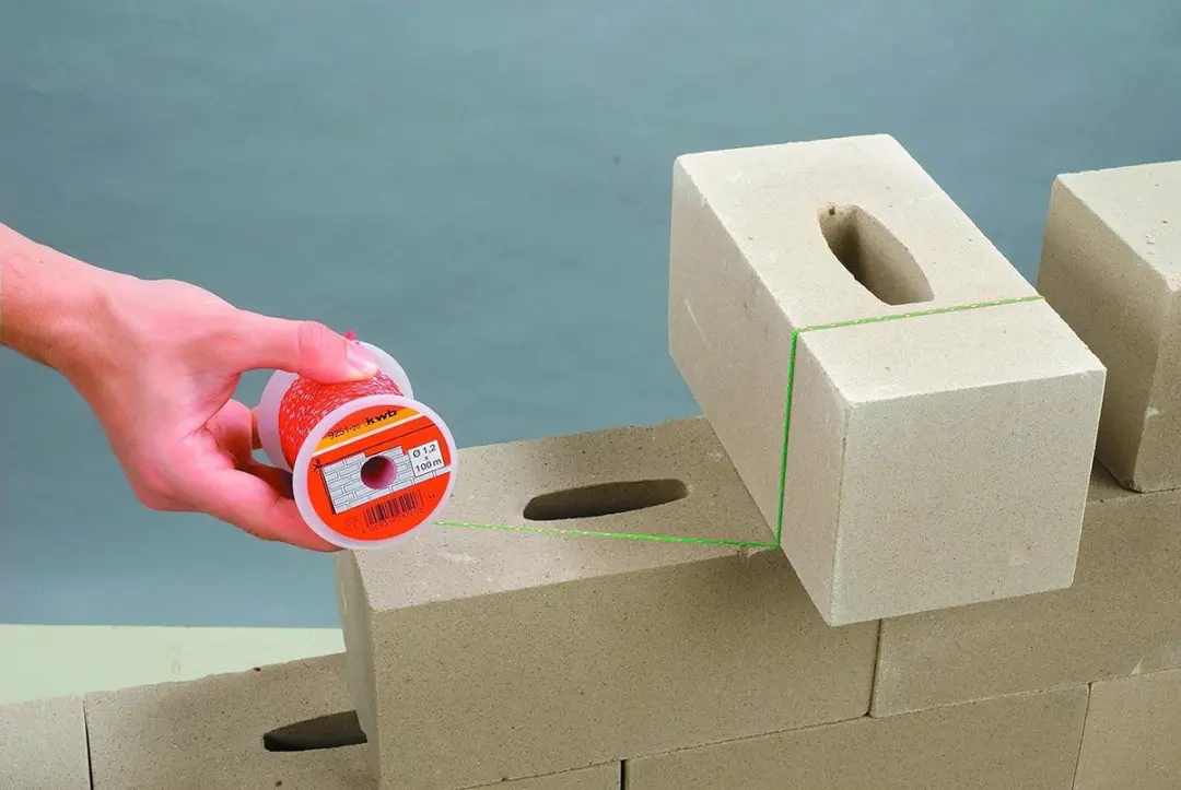 KWB Metselkoord 50m - Ø1,2mm - Rood