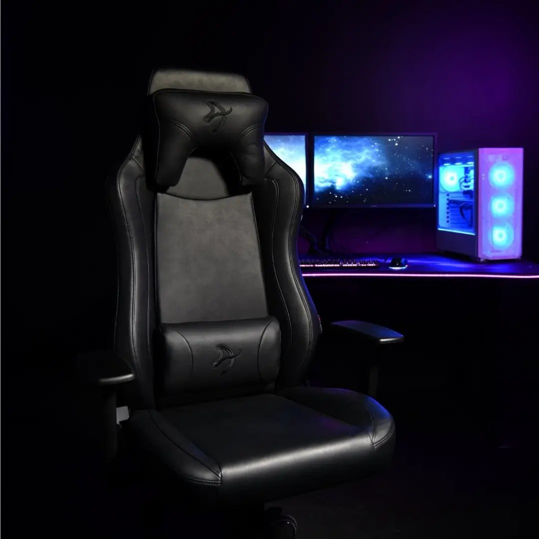 Arozzi Vernazza Gamingstoel Vernazza-SPU-PBK - Puur Zwart