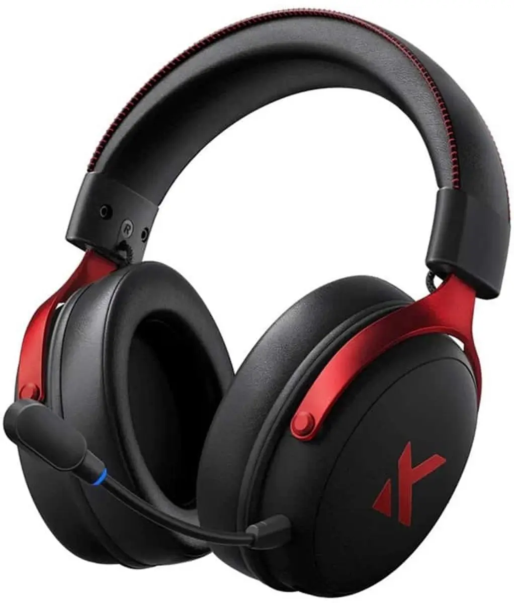 MCHOSE V9 Pro HW-V9-4 Gaming Headset - 7.1 Surround - Zwart Rood
