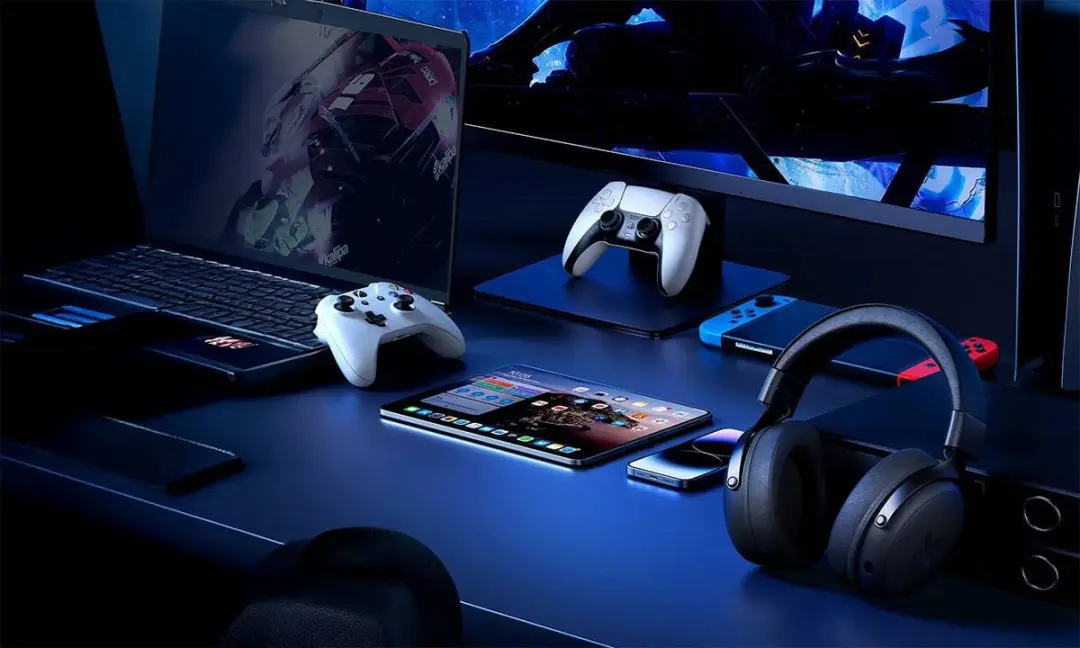 MCHOSE V9 Pro HW-V9-4 Gaming Headset - 7.1 Surround - Zwart Rood