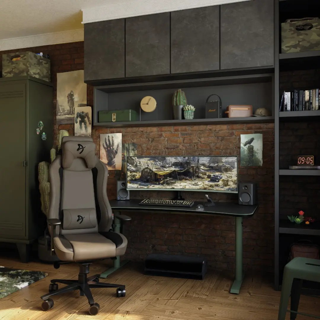 Arozzi Arena Gaming Bureau Muismat 160cm - Bosgroen