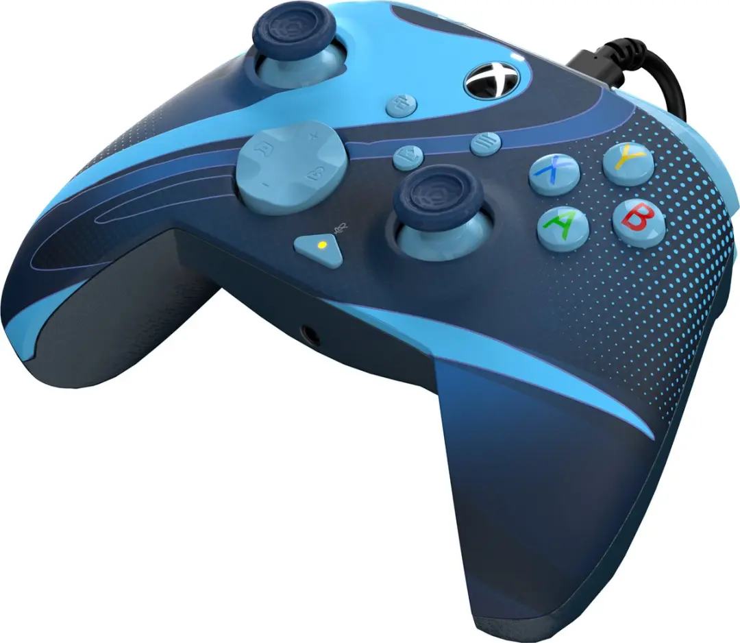 PDP Rematch Glow Gaming Controller 049-023-BLTD - Xbox Series X|S - Blauw - afbeelding 6 van 6