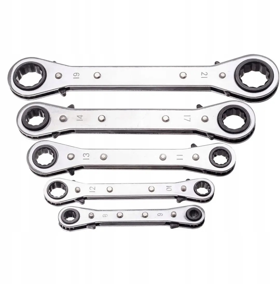 Technic Dubbelzijdige Ringsleutelset 6-21mm - 5-delig