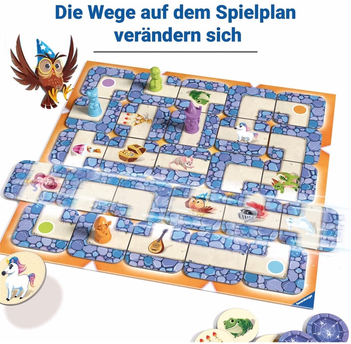 Ravensburger Junior Labyrinth Bordspel Strategie