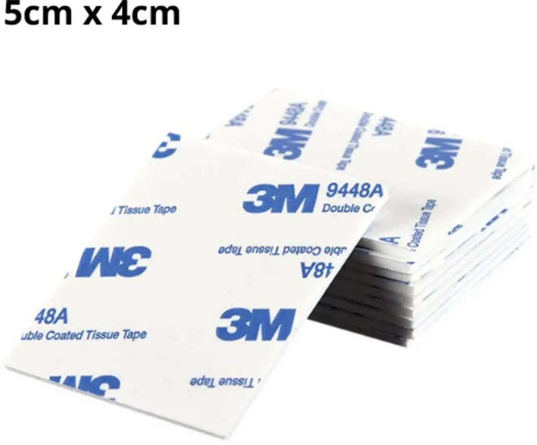 3M Dubbelzijdige Montagestickers Wit