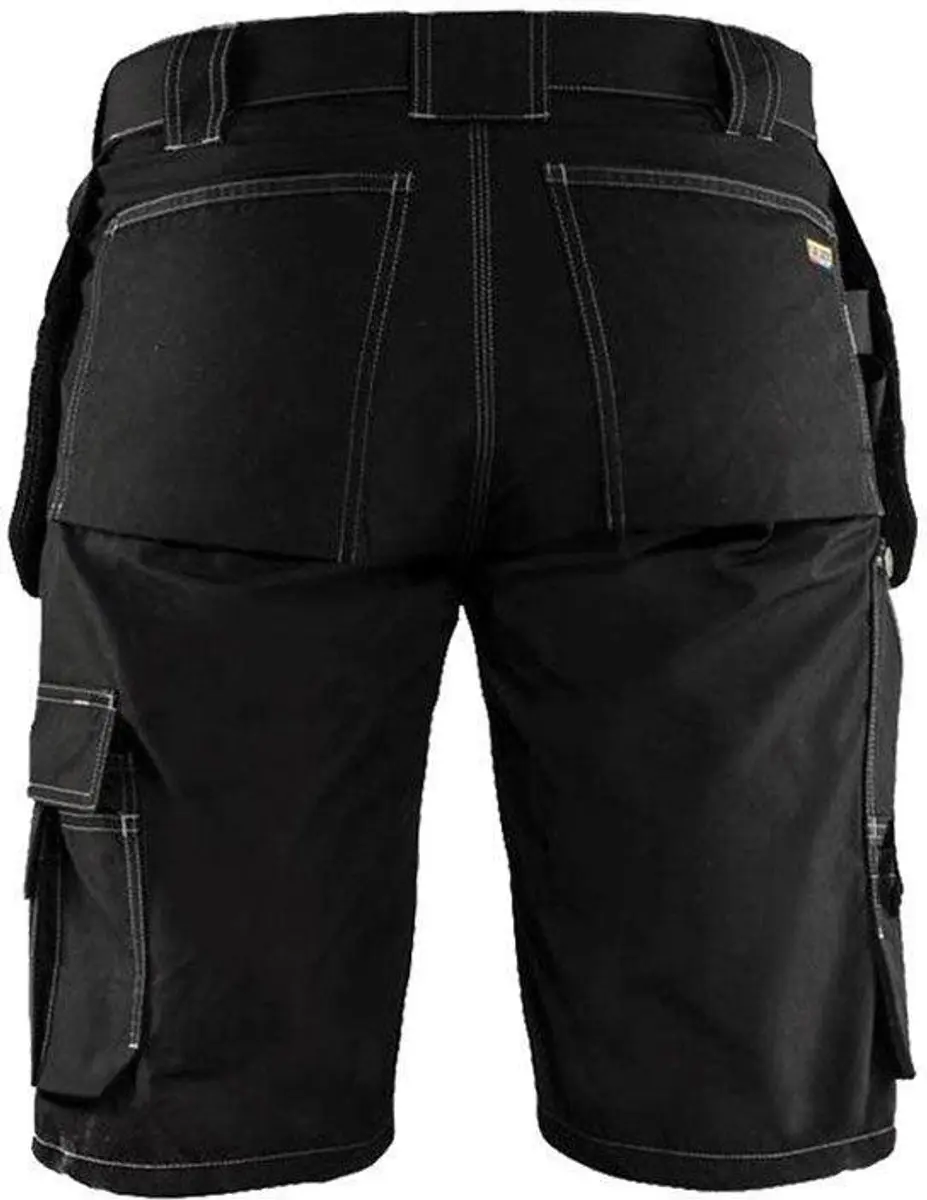 Blåkläder Short 1526-1845 Lichtgewicht - Donkergrijs/Zwart