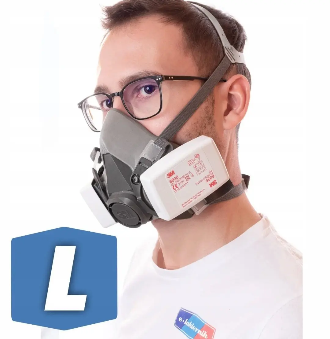 3M 6300 Halfgelaatsmasker Maat L - 1 Stuk