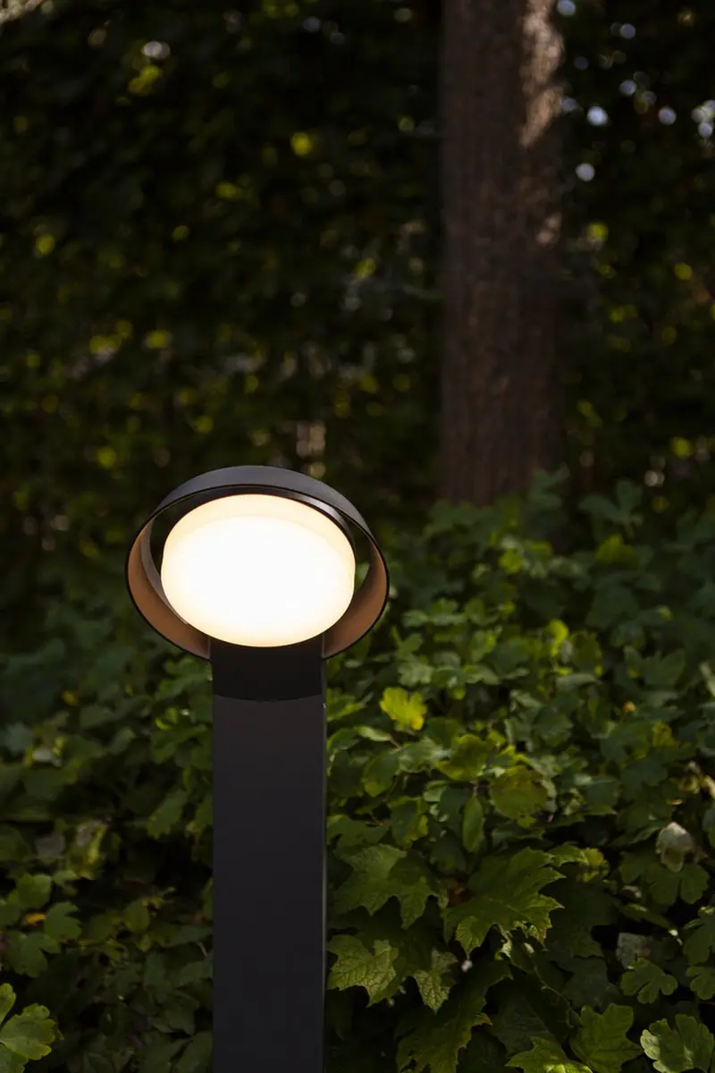 Lutec Polo LED Buitenlamp 15W - Donkergrijs