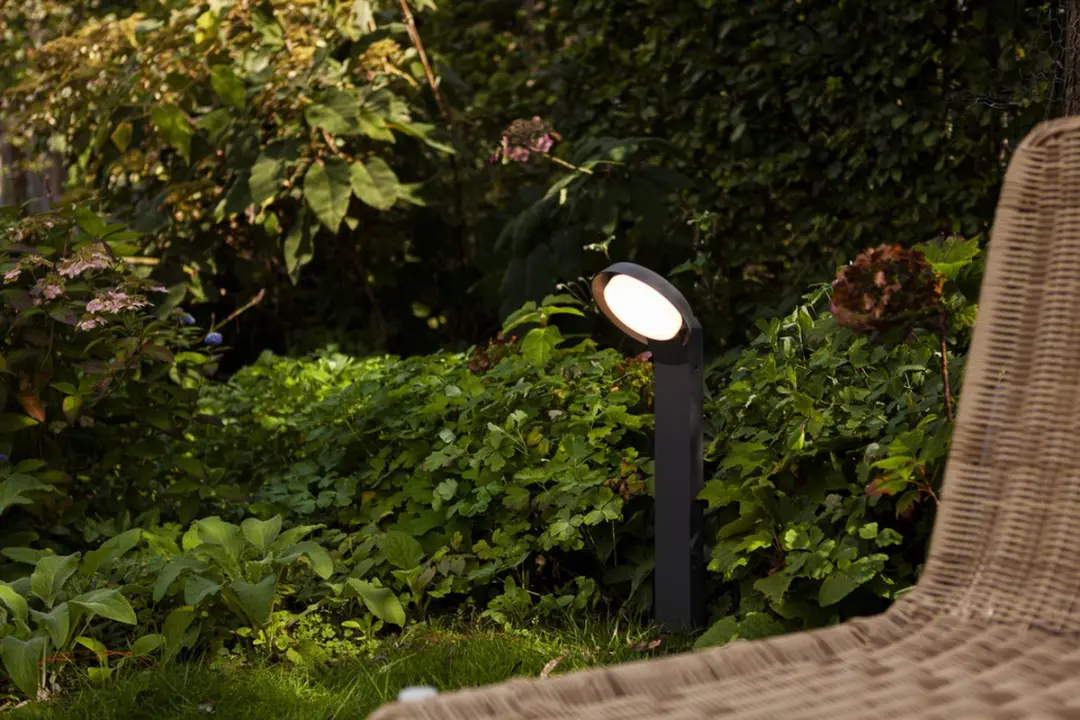 Lutec Polo LED Buitenlamp 15W - Donkergrijs