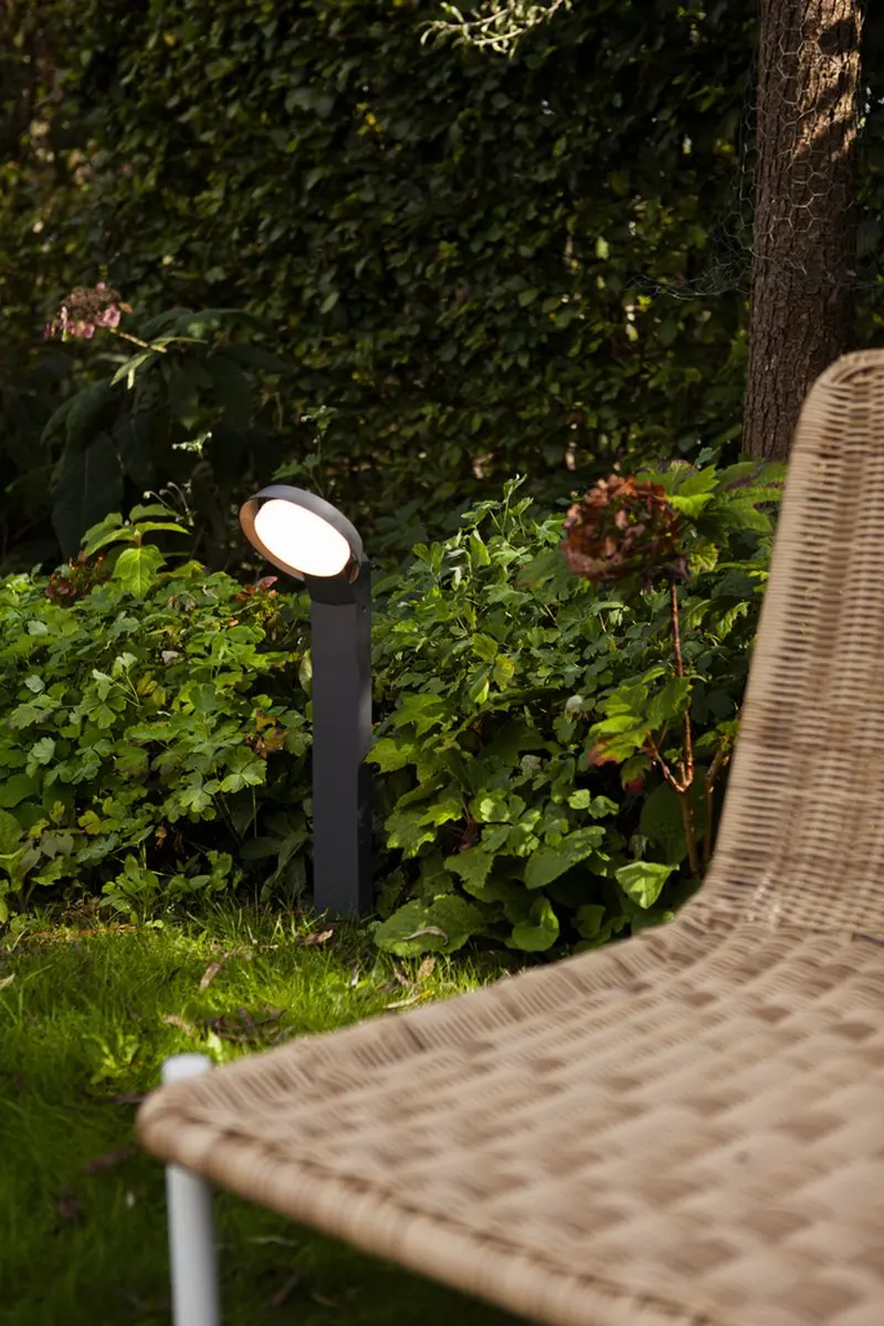 Lutec Polo LED Buitenlamp 15W - Donkergrijs - afbeelding 6 van 6
