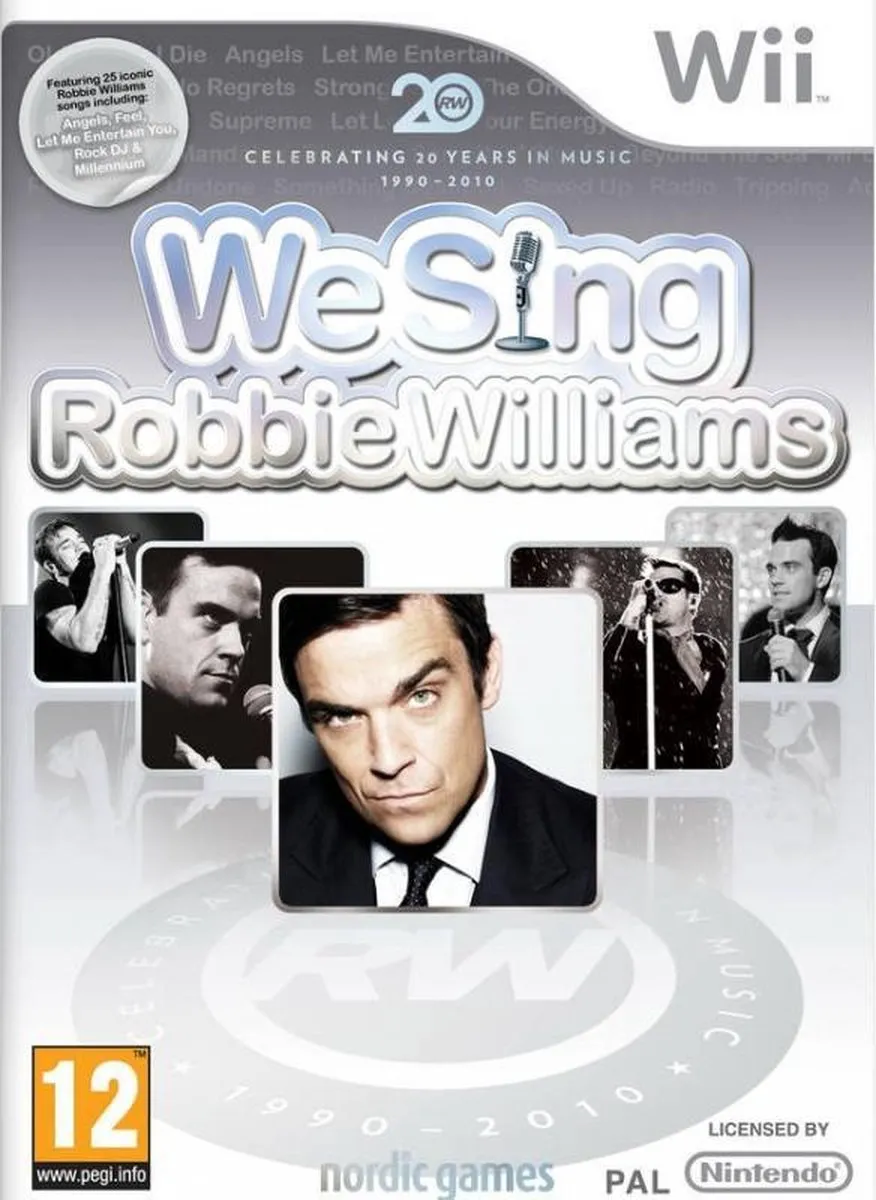Nintendo We Sing Robbie Williams