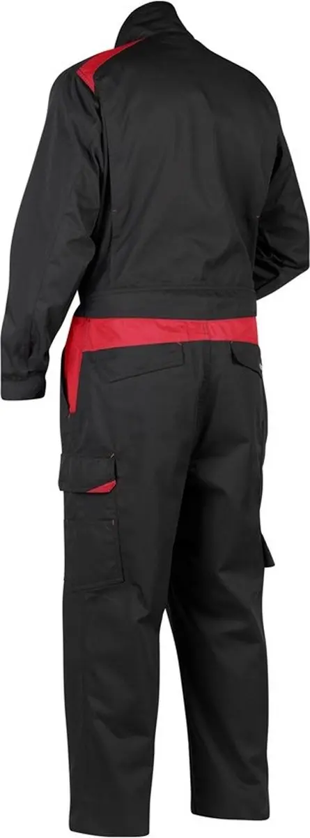 Blåkläder 6054-1800 Industrie Overall - Maat 44 - Zwart/Rood