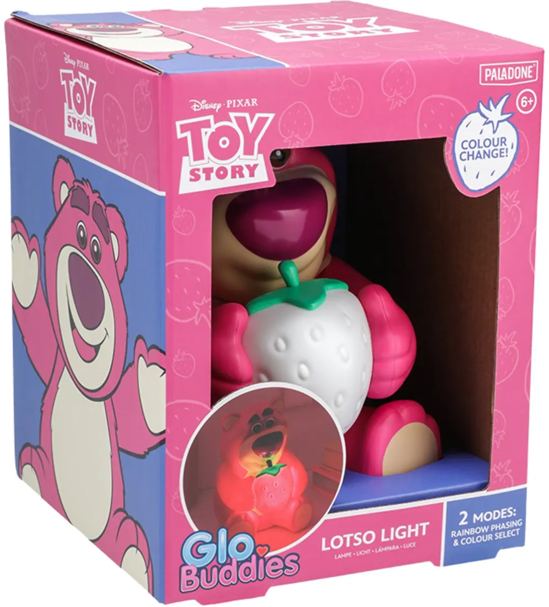 Paladone Lotso GloBuddies Nachtlamp - RGB - 16cm