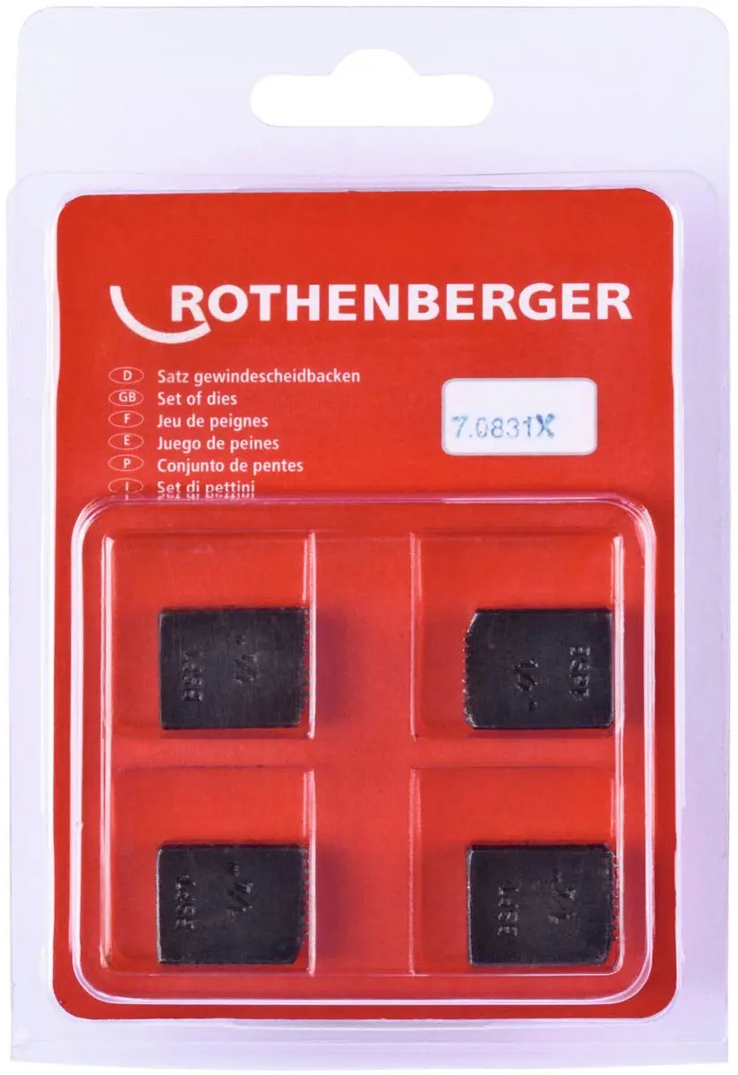 Rothenberger SC Snijbekken BSPT R 1/4"