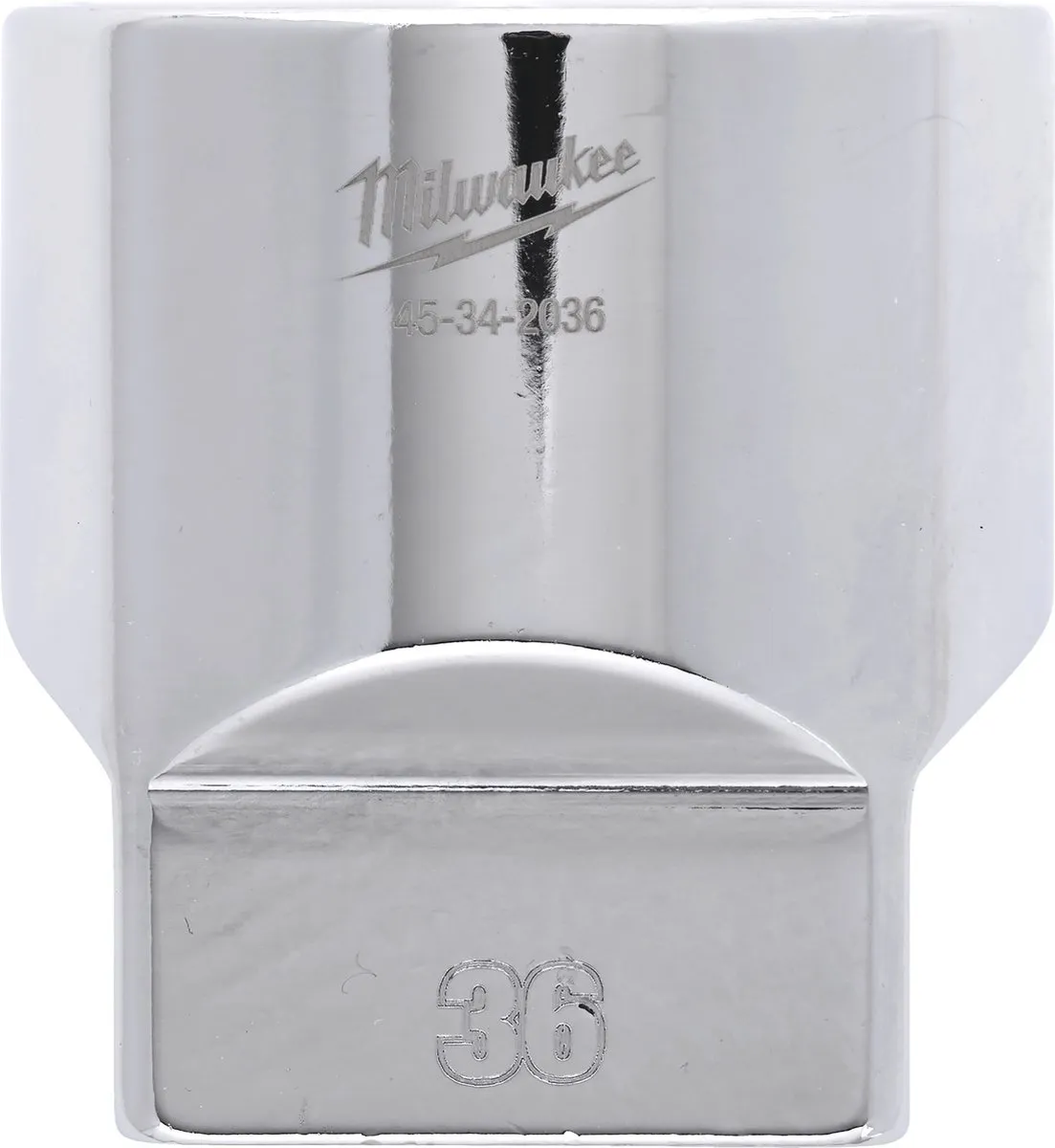 Milwaukee Dopsleutel 1/2" 36mm - Chroom