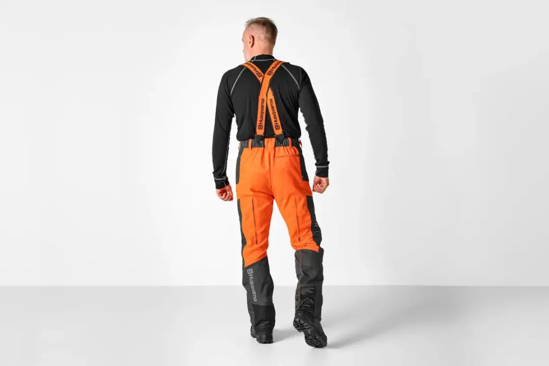 Husqvarna Classic Kettingzaagbroek 48 - Oranje/Zwart/Grijs