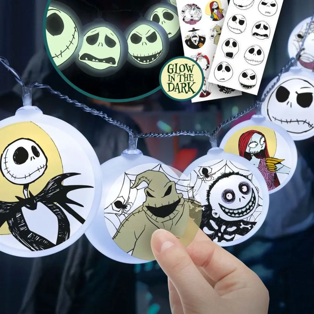Paladone The Nightmare Before Christmas Glow Lichtslinger - 10 Lichtpunten