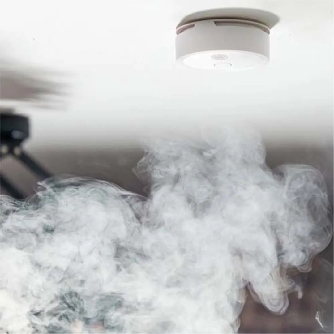 Shelly Plus Smoke BF_7 Rookmelder - 5 Stuks - Wit