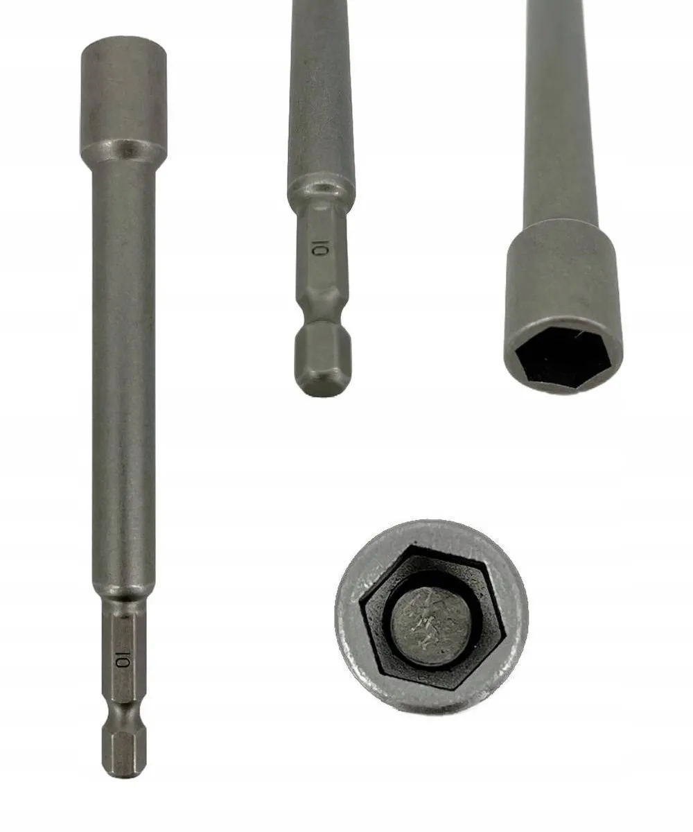 Makita Magnetische Zeskant Dop 10mm 115mm