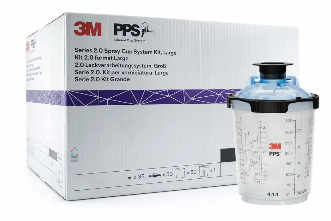 3M PPS 2.0 Kit 26112 - 400ml - 50 Stuks Meerkleurig