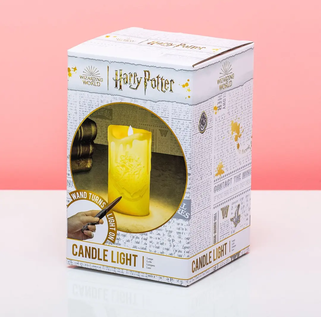 Paladone Harry Potter Hogwarts LED-Kaars met Toverstaf Afstandsbediening - Amber - afbeelding 6 van 6