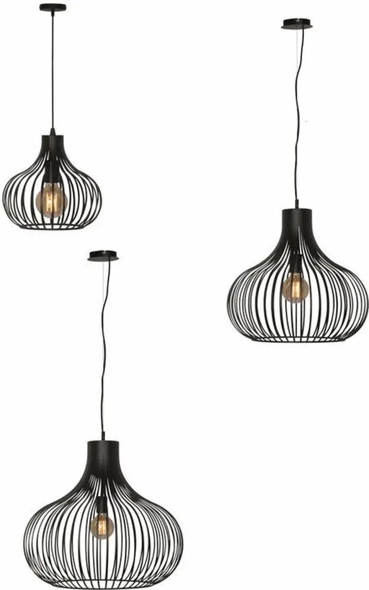 Freelight Agila Hanglamp - 1 Lichtpunt - Ø28cm - Zwart