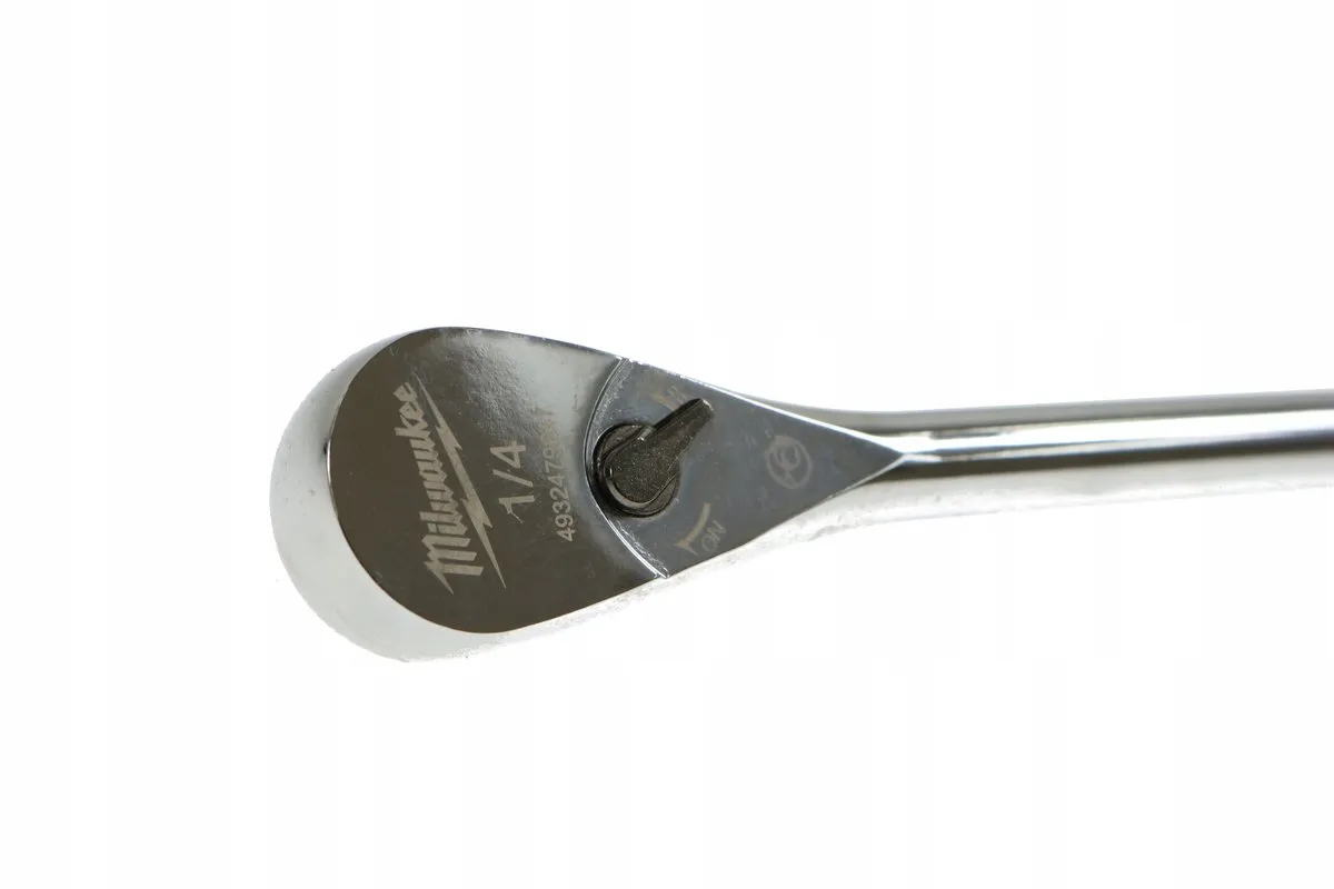 Milwaukee 4932478647 Ratelsleutel 1/4" 229mm - Chroom