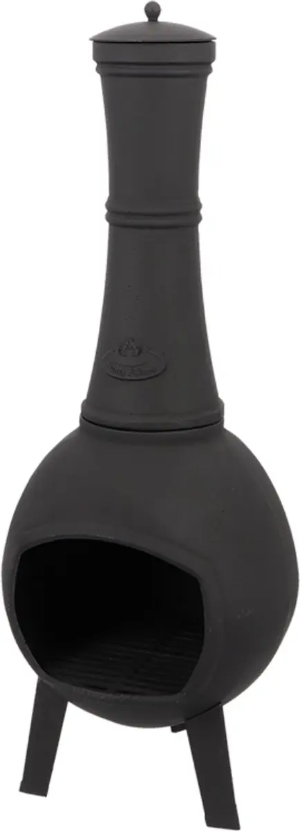 Esschert Design Terraskachel Medium Gietijzer Ø44cm