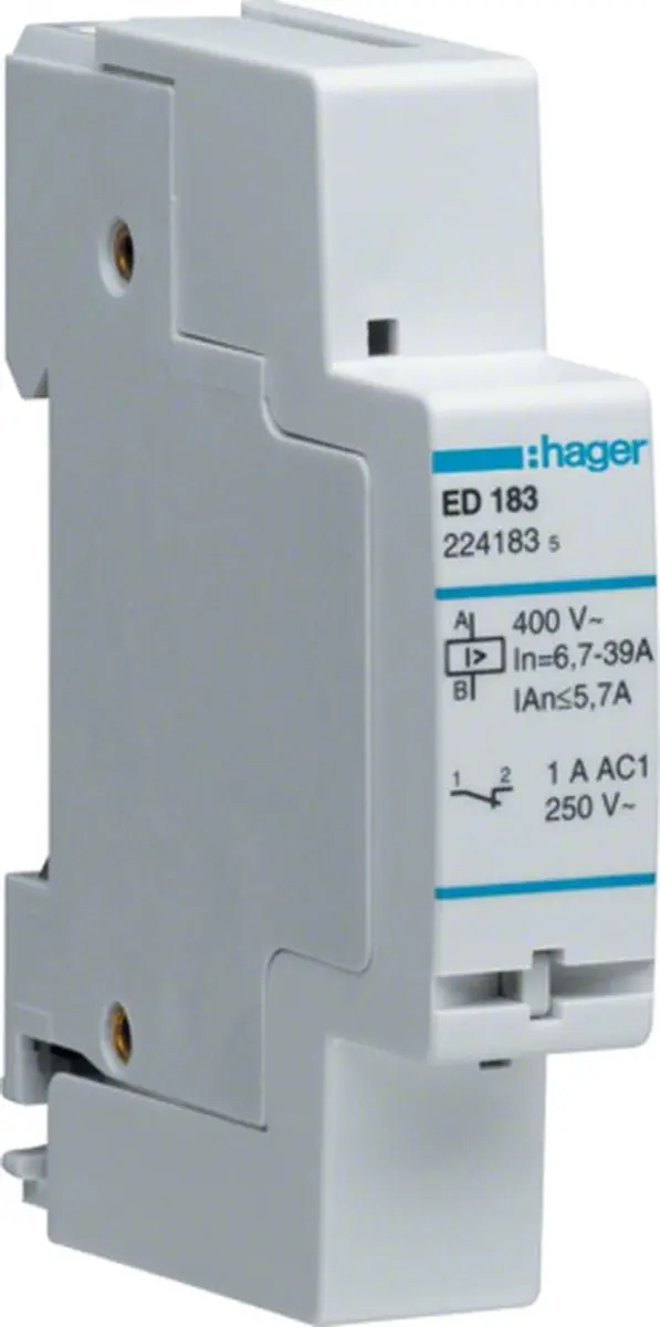 Hager ED183 Voorrangsrelais 7A - Wit