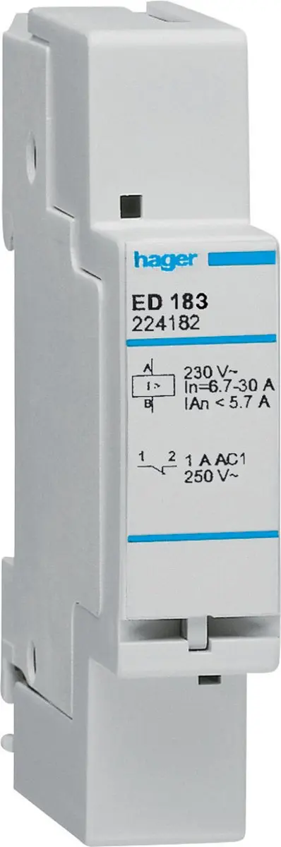 Hager ED183 Voorrangsrelais 7A