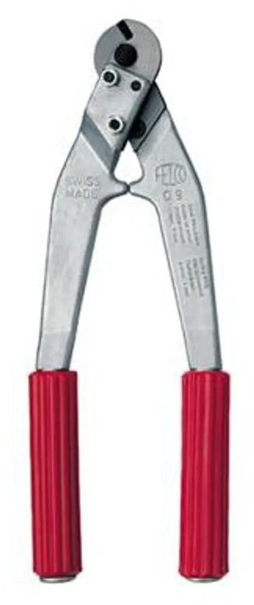 Felco C9 Draad- en Kabelschaar - 490g - Zilver/Rood
