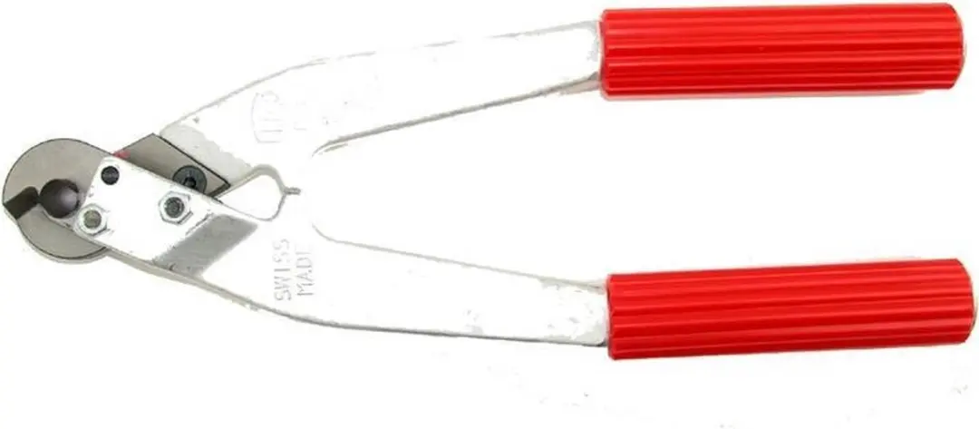 Felco C9 Draad- en Kabelschaar - 490g - Zilver/Rood - afbeelding 6 van 6