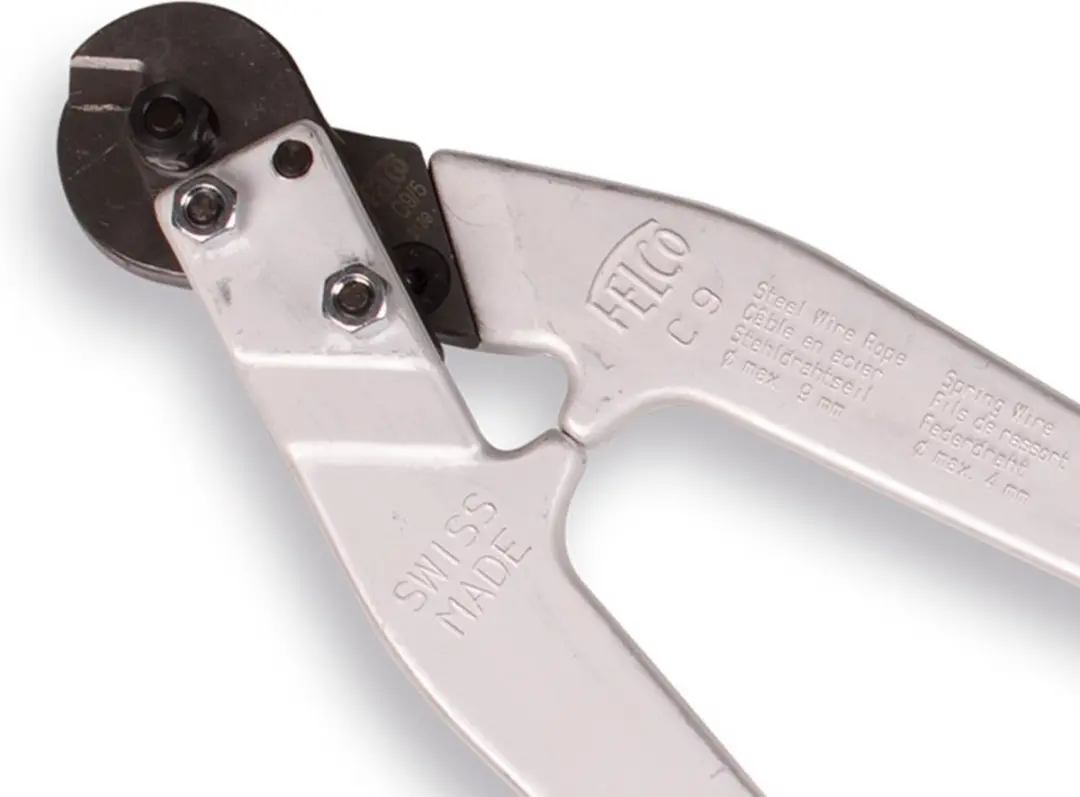 Felco C9 Draad- en Kabelschaar - 490g - Zilver/Rood