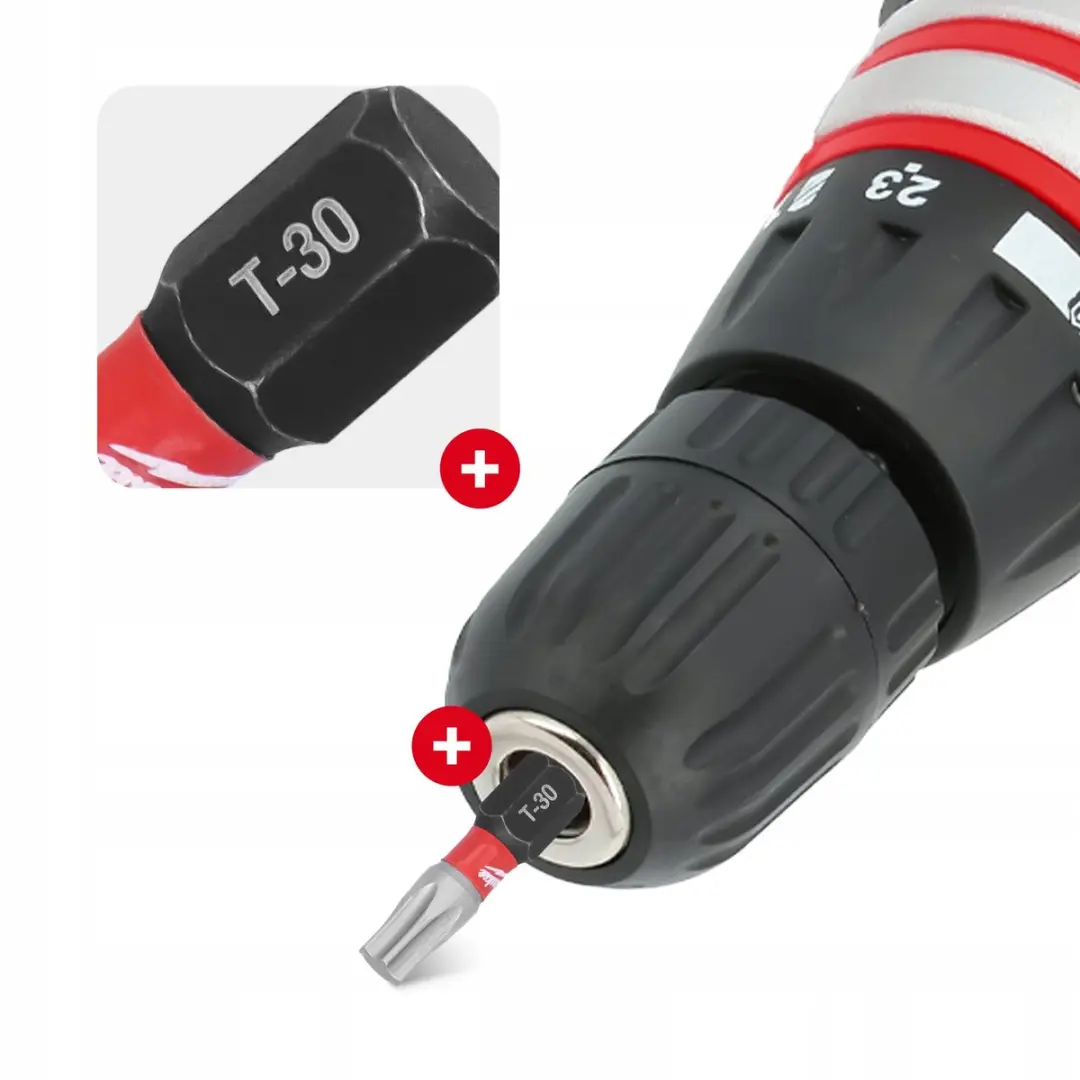 Milwaukee TX30 Impact Bit 25mm - 2 Stuks