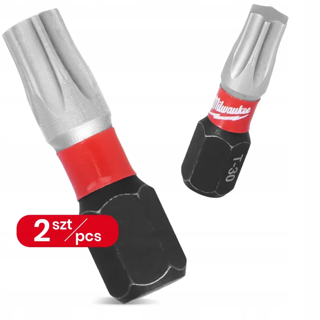 Milwaukee TX30 Impact Bit 25mm - 2 Stuks