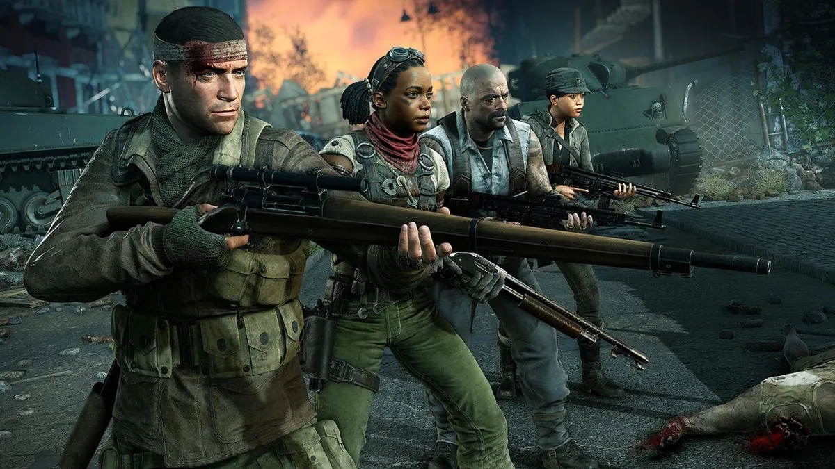 Plaion Zombie Army 4 Dead War - Xbox One - 4 Spelers