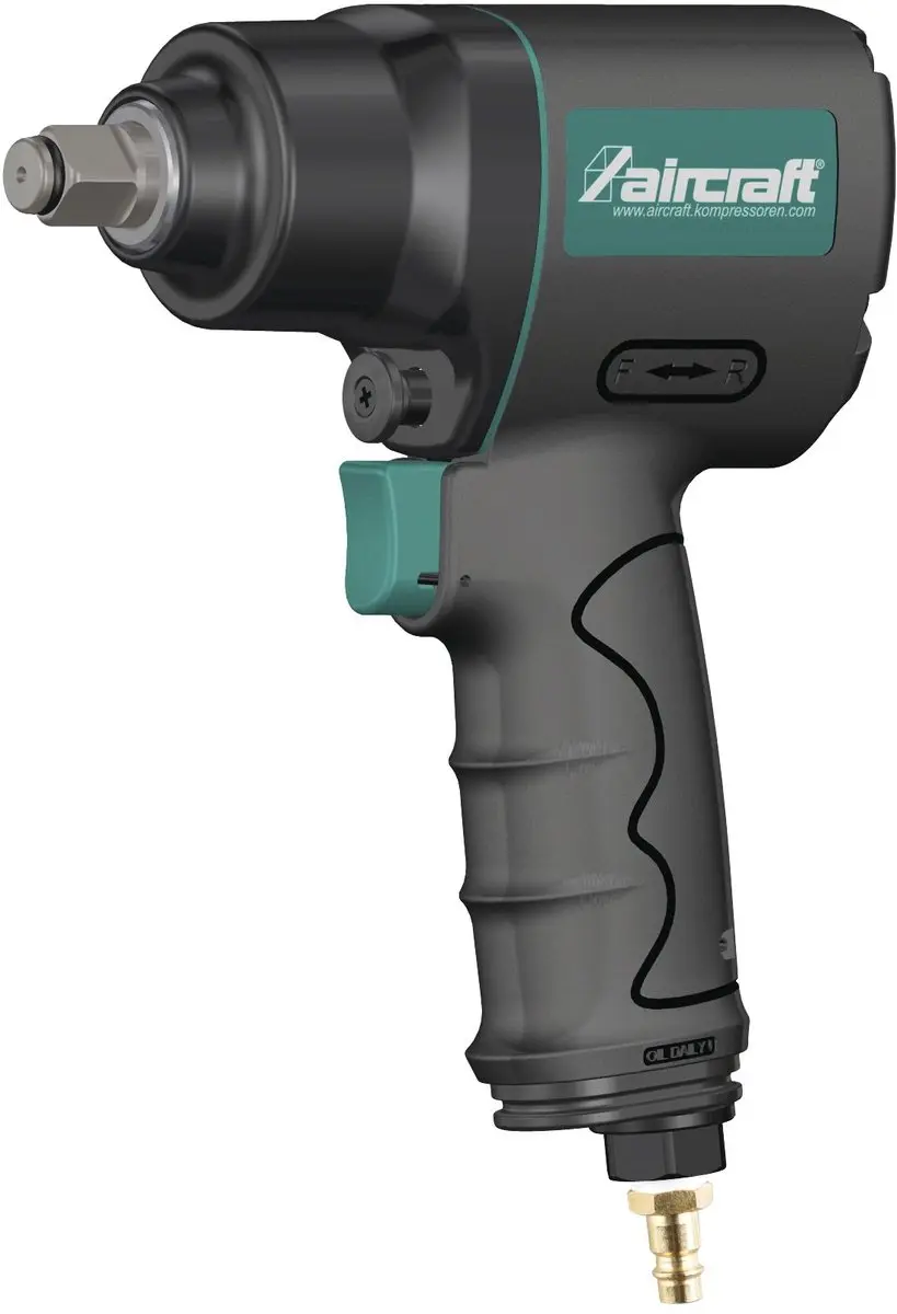 HBM Machines Industriële Perslucht Slagmoersleutel 1/2" 624Nm - 153mm