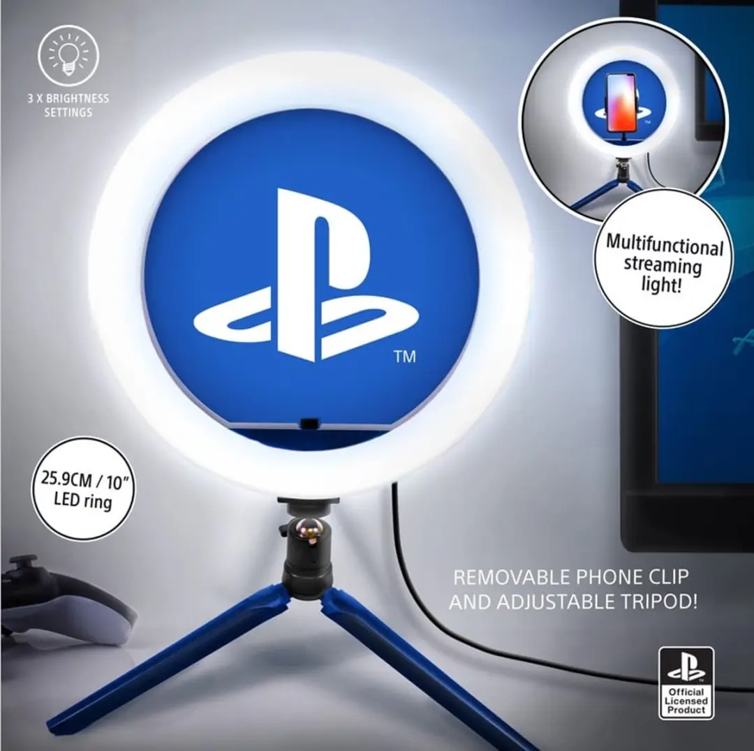 Paladone PlayStation Streaminglamp - Wit licht