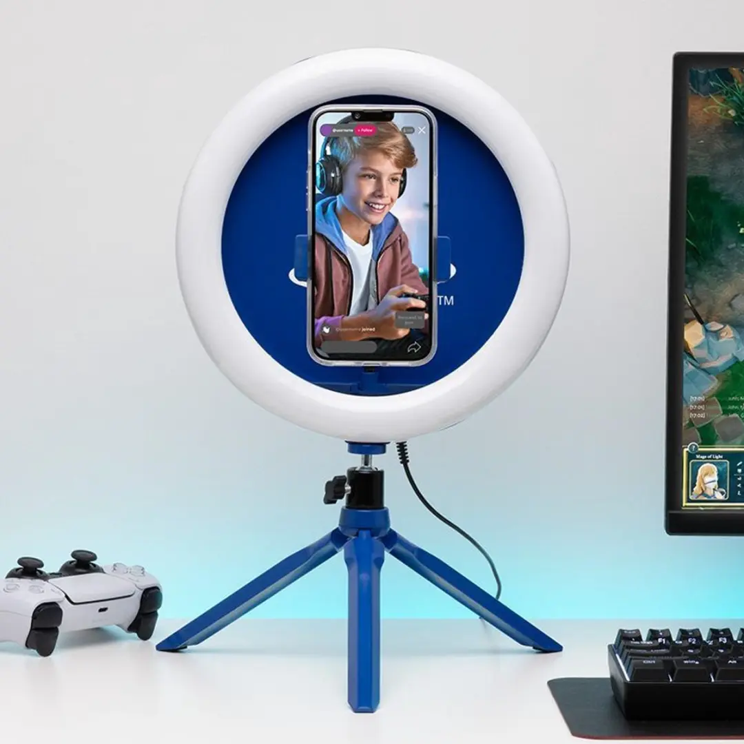 Paladone PlayStation Streaminglamp - Wit licht