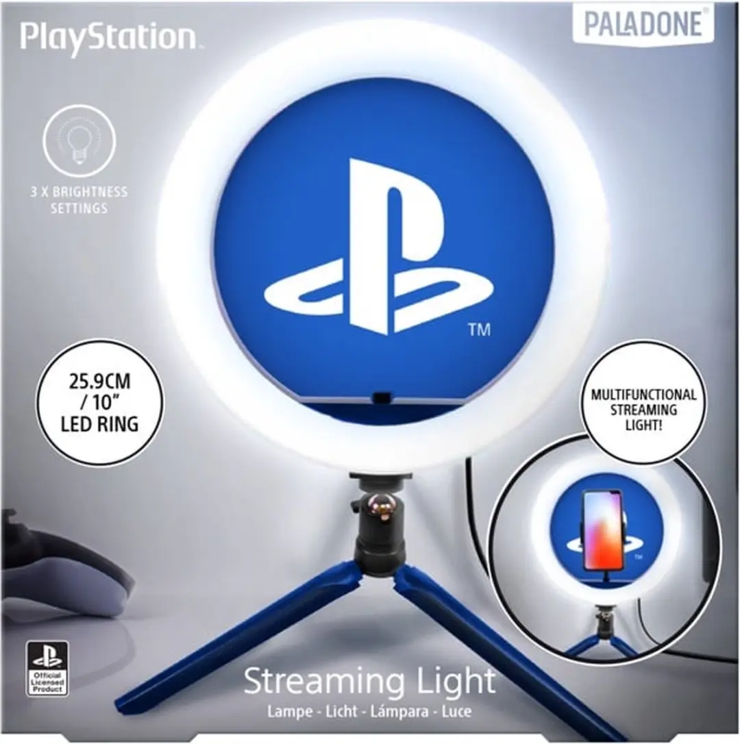 Paladone PlayStation Streaminglamp - Wit licht