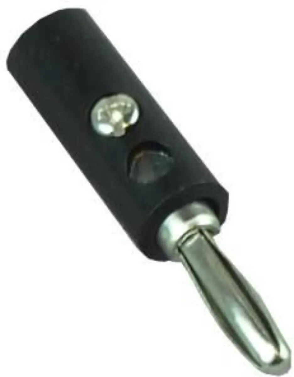Wentronic Banaanstekker met bladveer