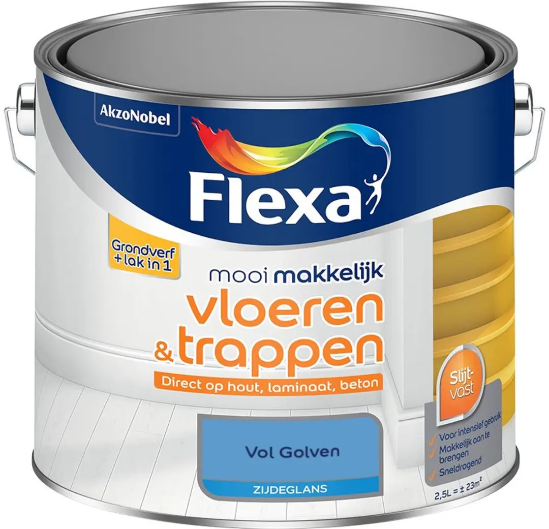 Flexa Mengverf Vol Golven 2,5L