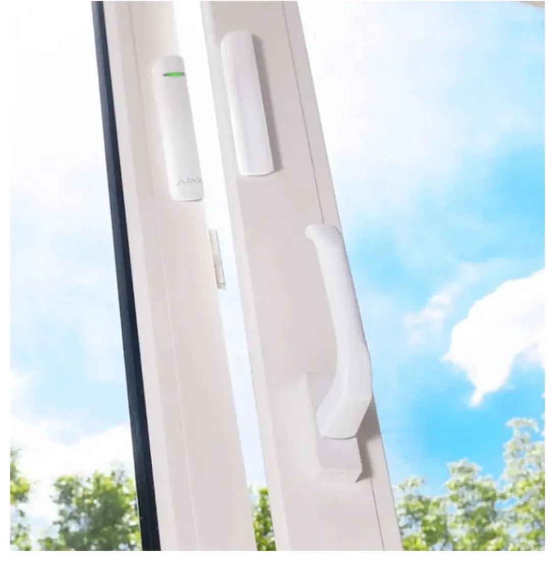 Ajax DoorProtect Wit Draadloze Magnetische Openingsdetector - 1 Stuk